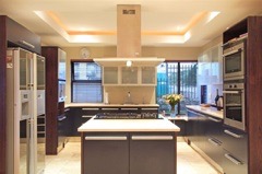 Building Kitchen with Marble tops